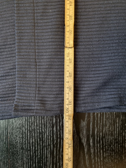 Marineblå Cardigan - 2XL
