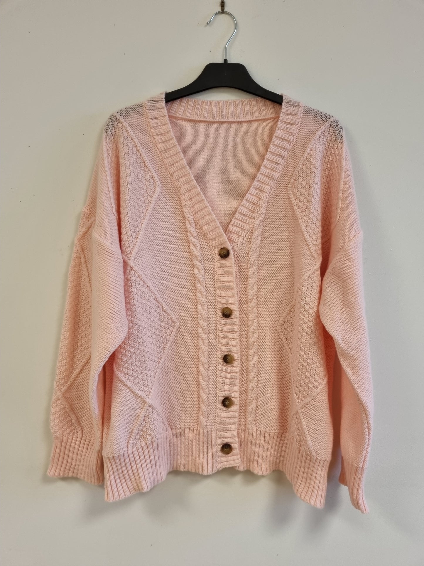 Strikket cardigan - XL
