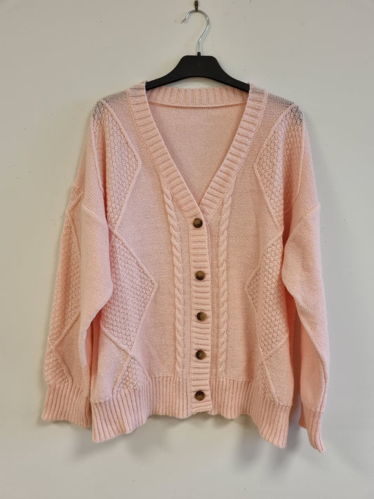 Strikket cardigan - XL