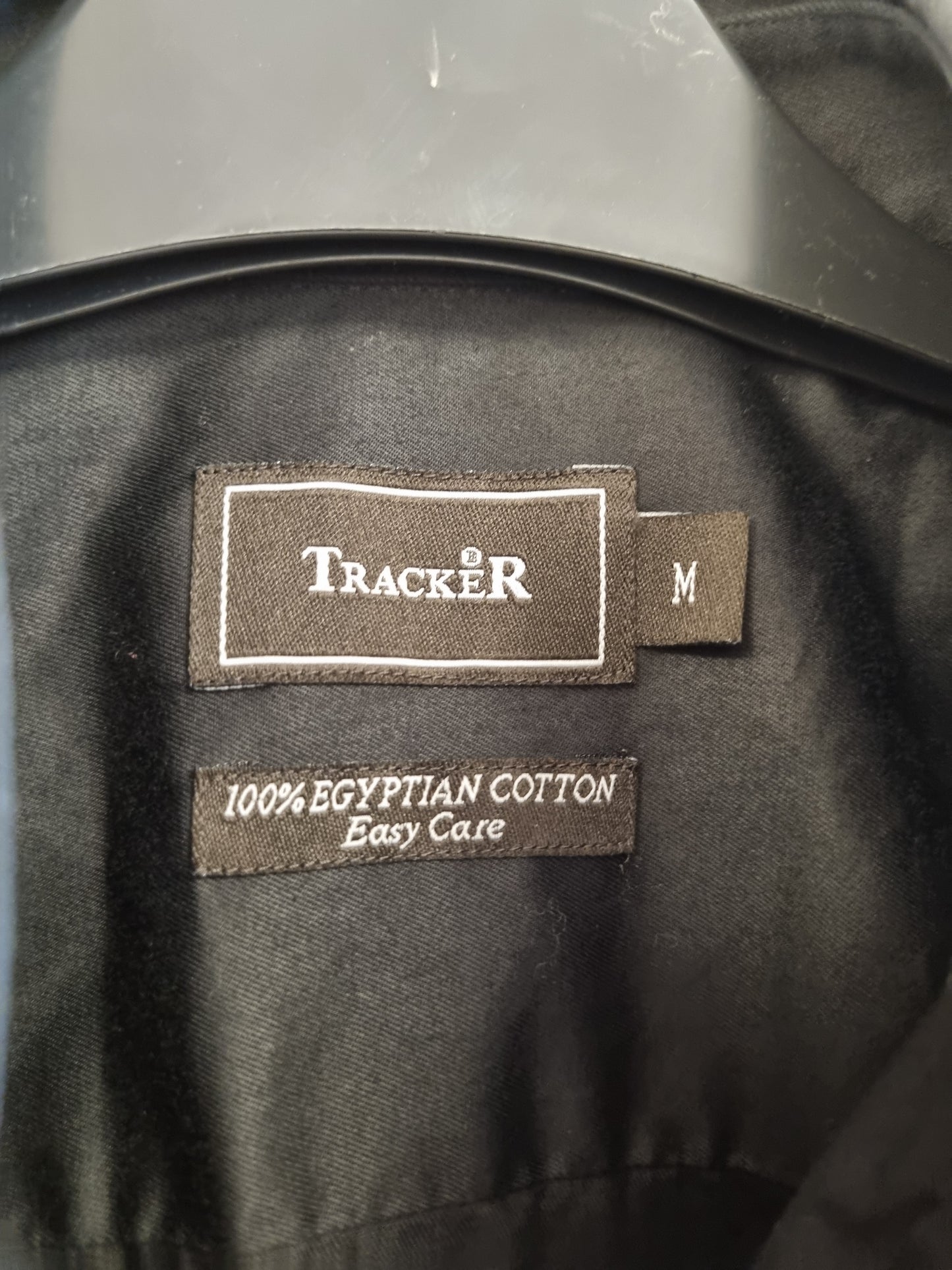 Svart dresskjorte - M
