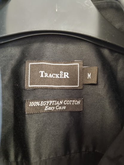 Svart dresskjorte - M