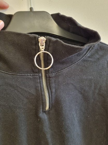 Cropped genser - S