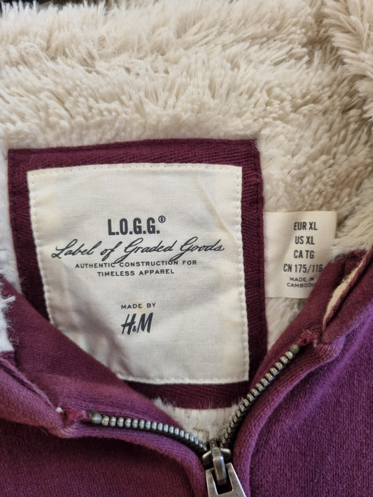 Sherpa-hoodie - XL