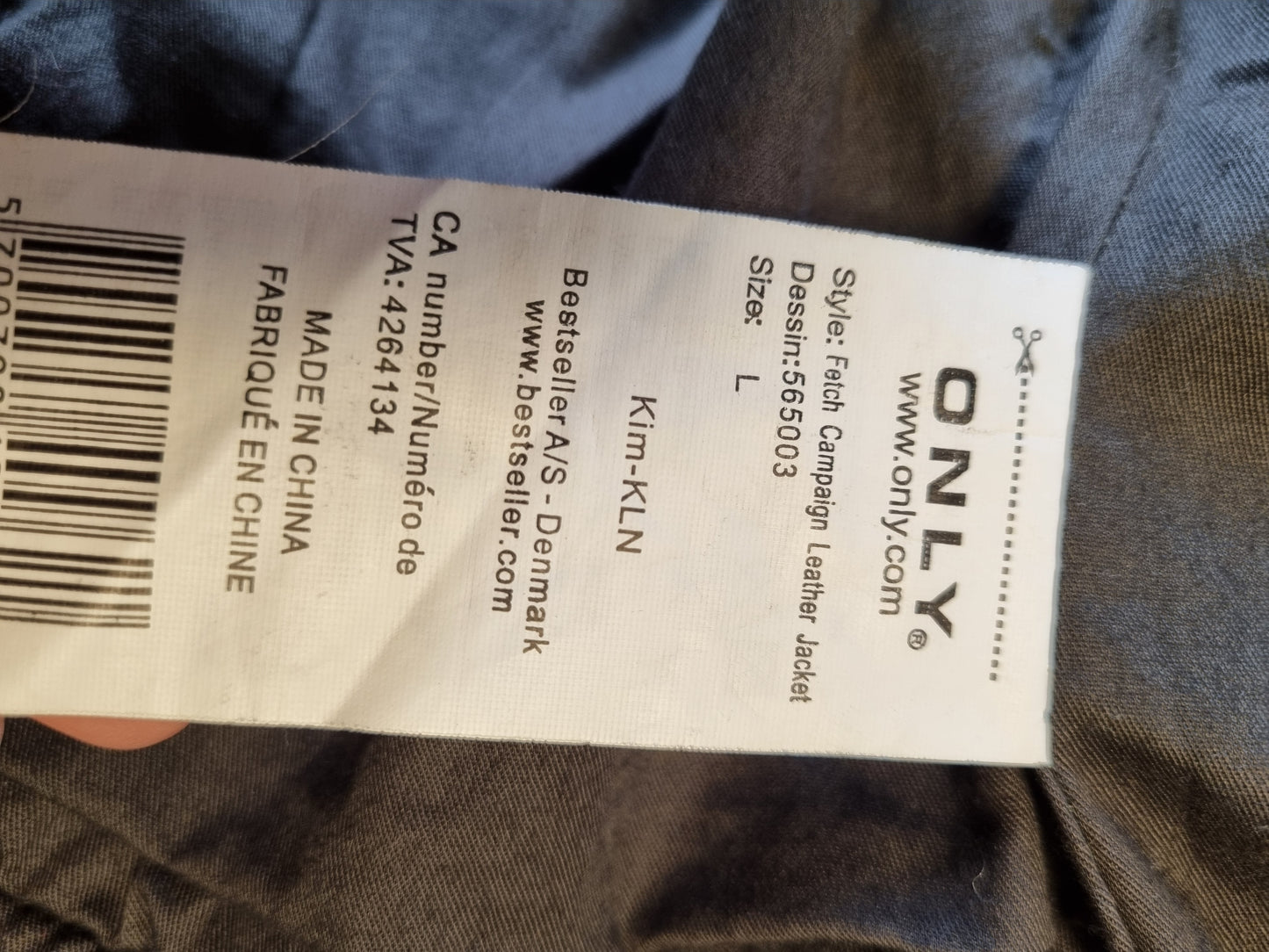 ONLY Skinnjakke retro - L