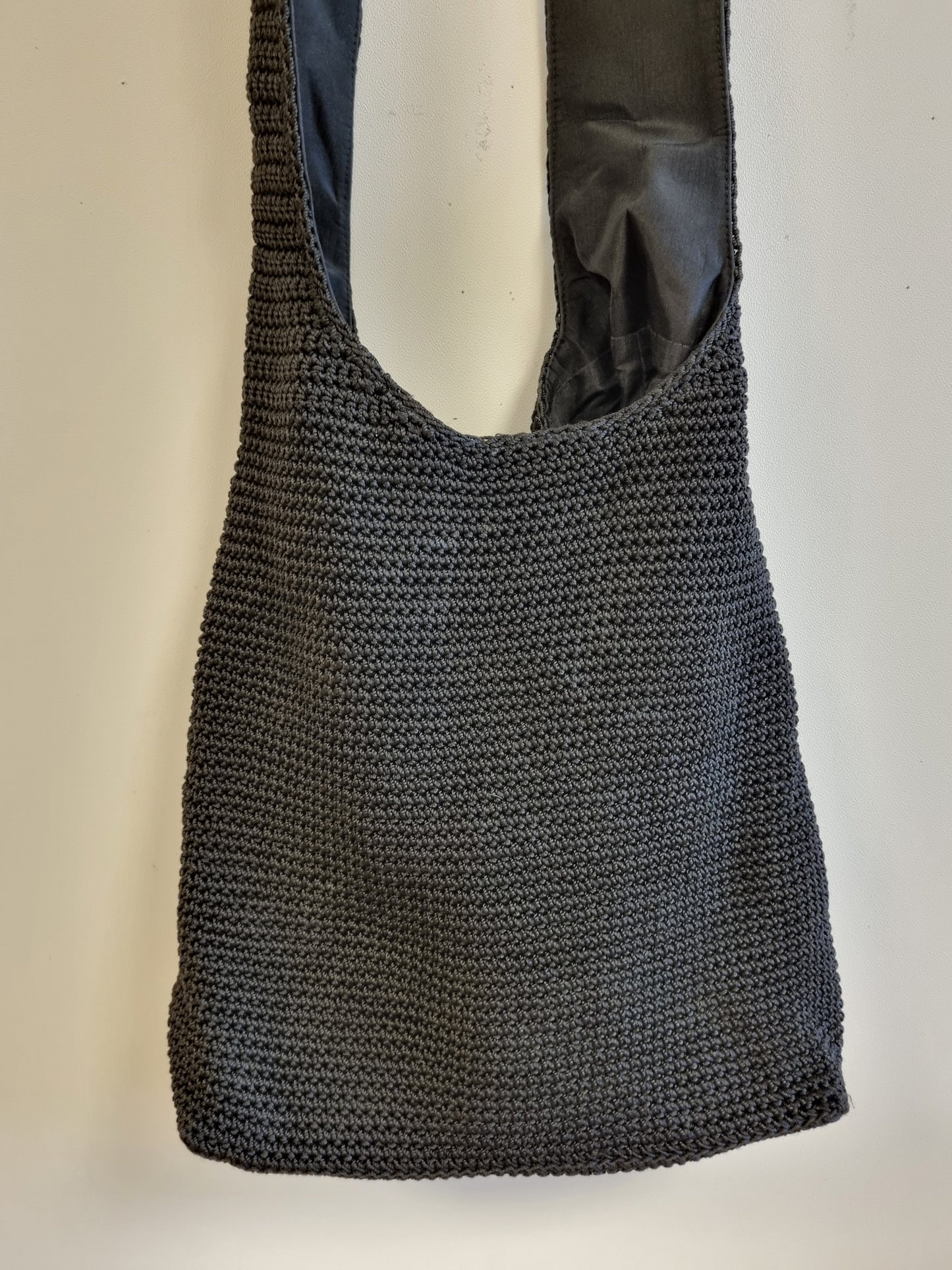 Vintage heklet skulderveske