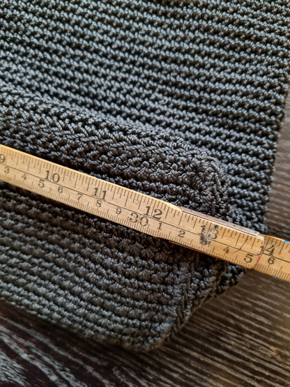 Vintage heklet skulderveske