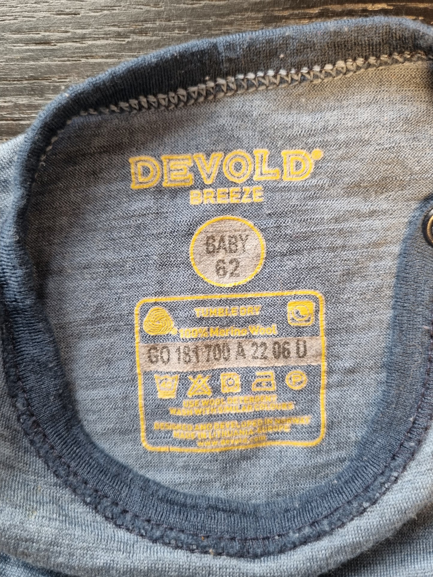 Devold ulldress