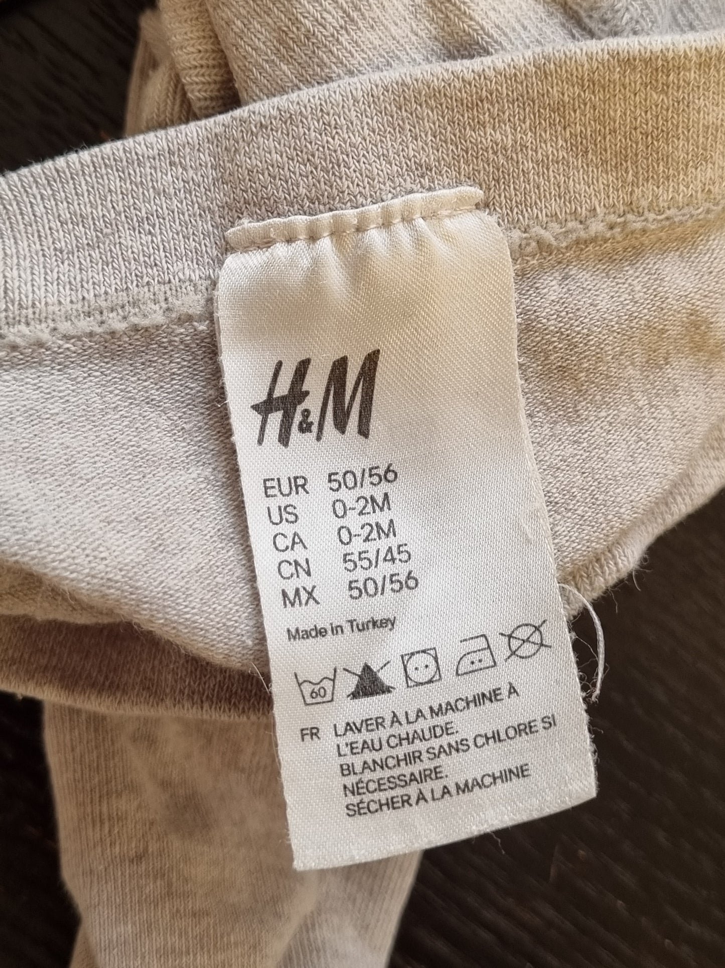 Beige strømpebukse - 50/56