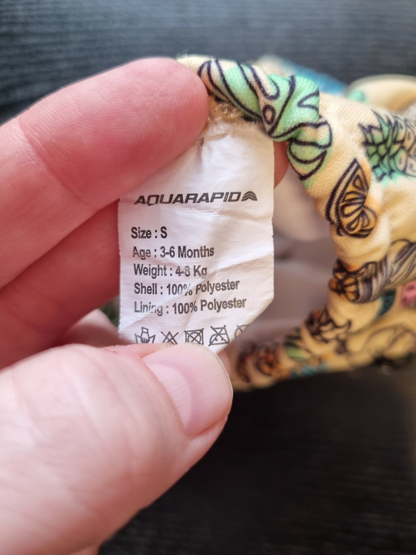 Aquarapid badetruse - 0-6m