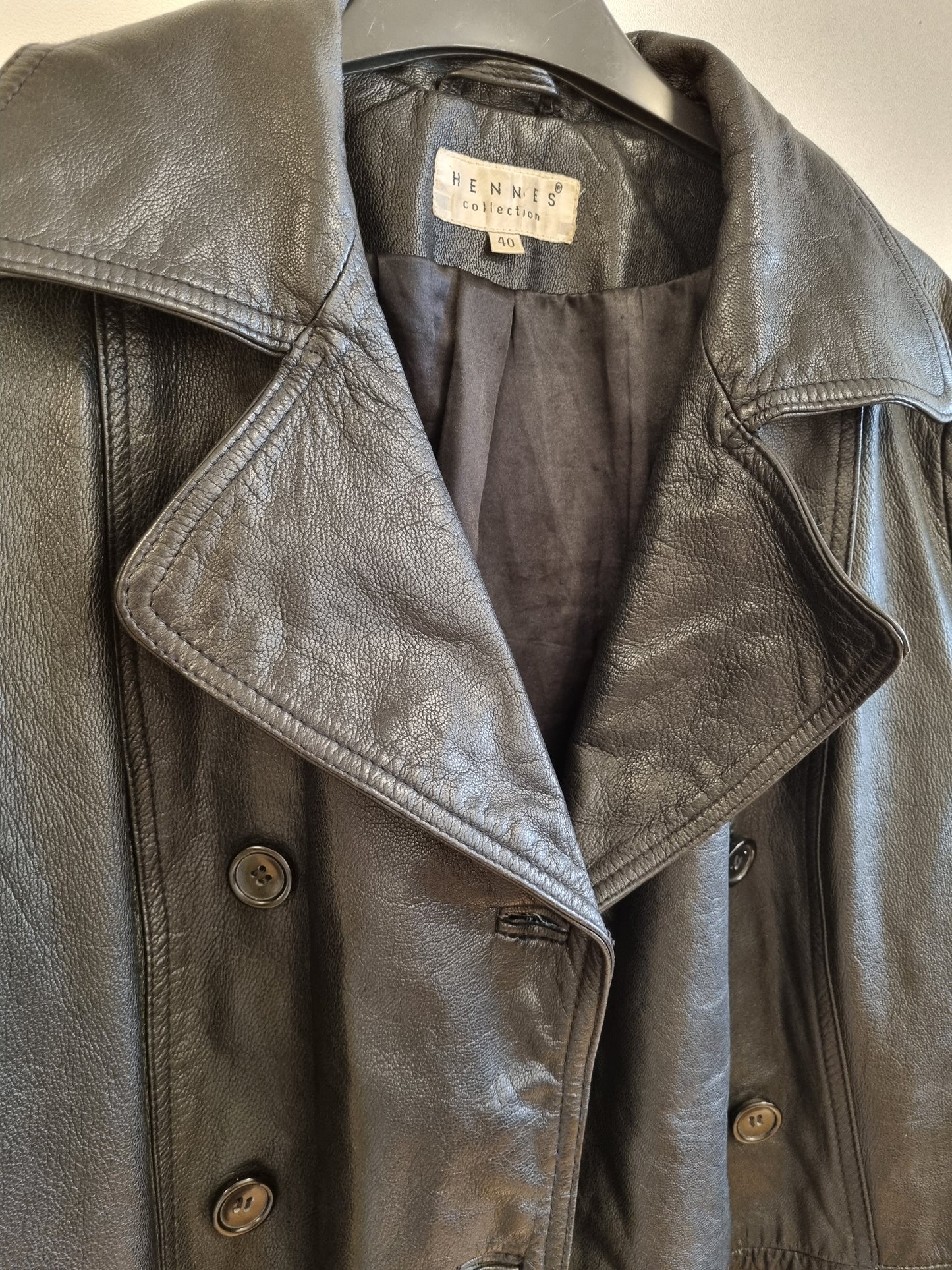 H&M Vintage skinnkåpe - M