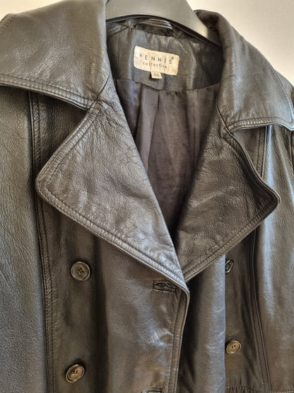 H&M Vintage skinnkåpe - M