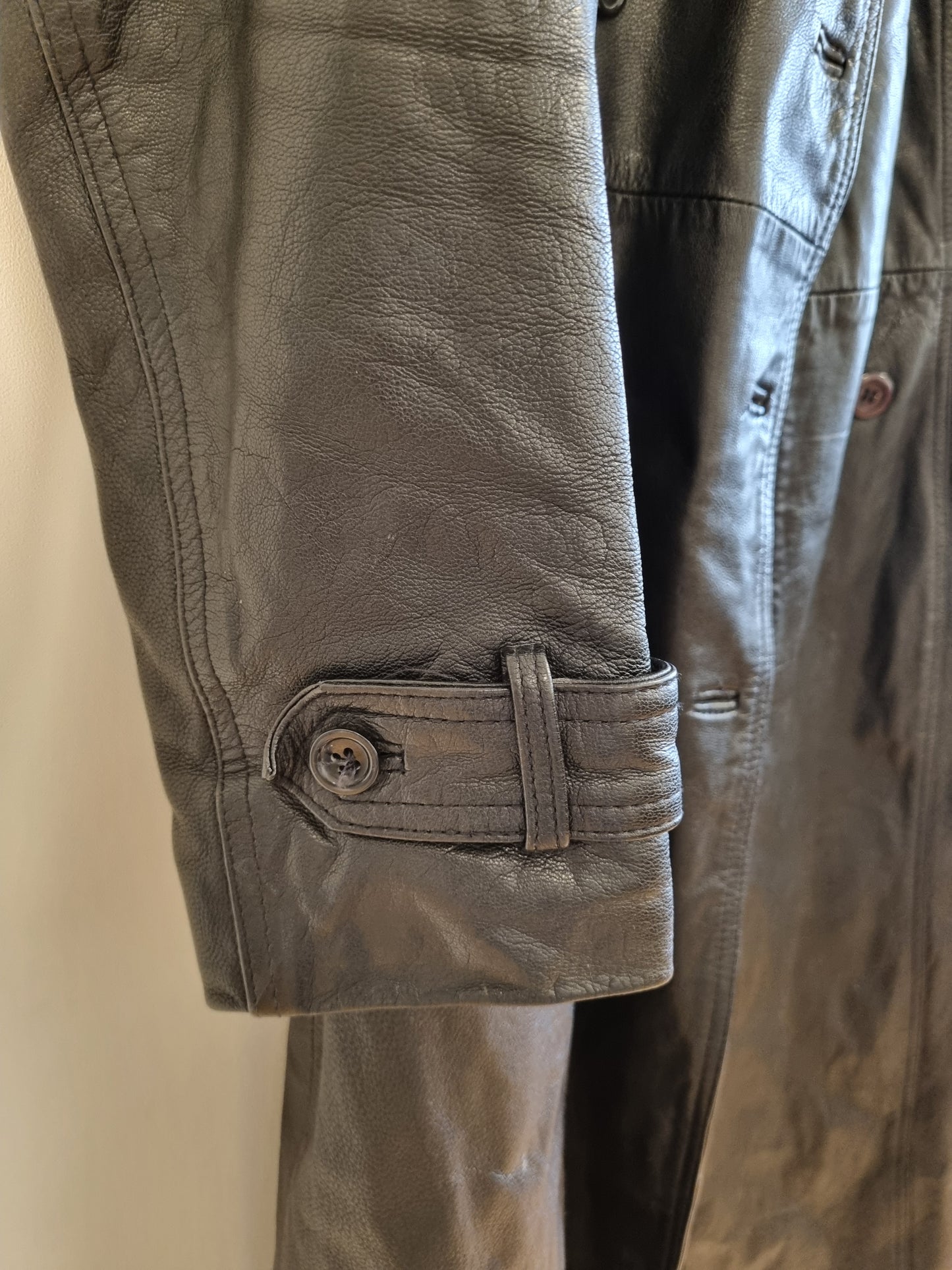 H&M Vintage skinnkåpe - M