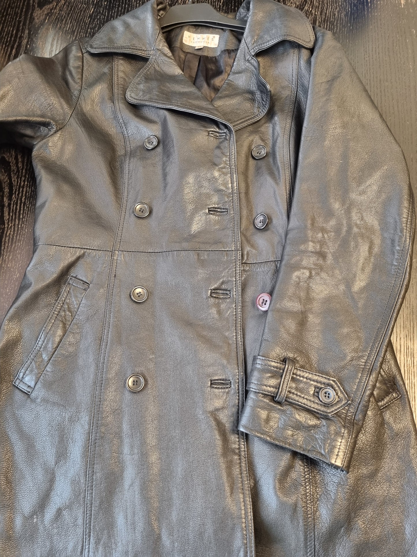 H&M Vintage skinnkåpe - M