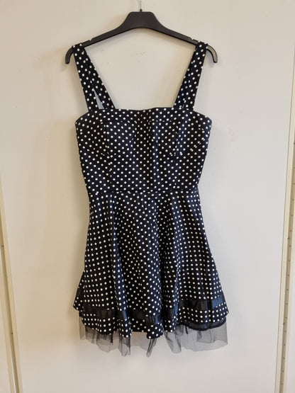 Pin-up kjole - L