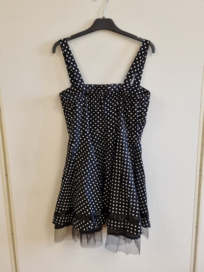 Pin-up kjole - L