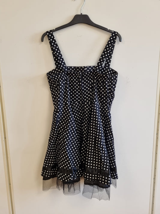 Pin-up kjole - L