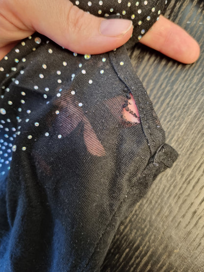 Singlet med strass - S/M