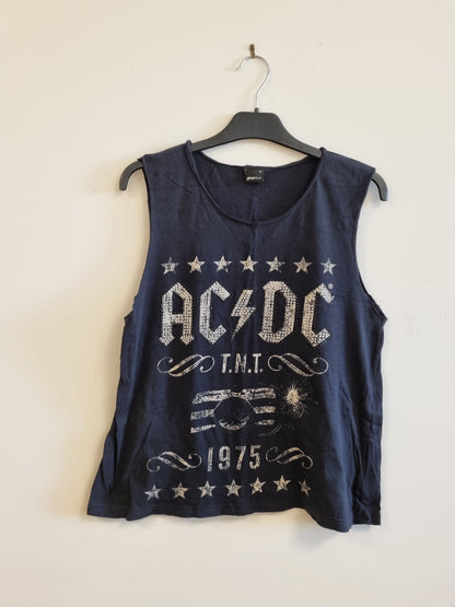 Gina Tricot AC/DC topp - M