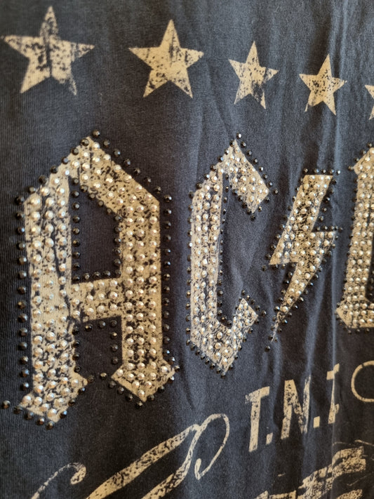 Gina Tricot AC/DC topp - M