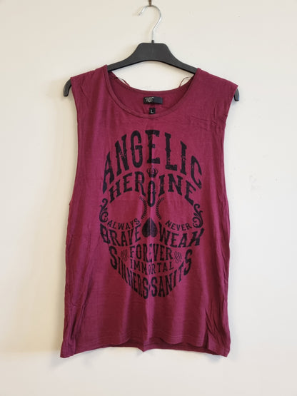 Red Label singlet - L