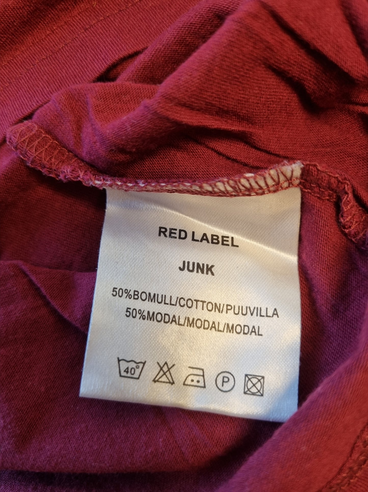 Red Label singlet - L
