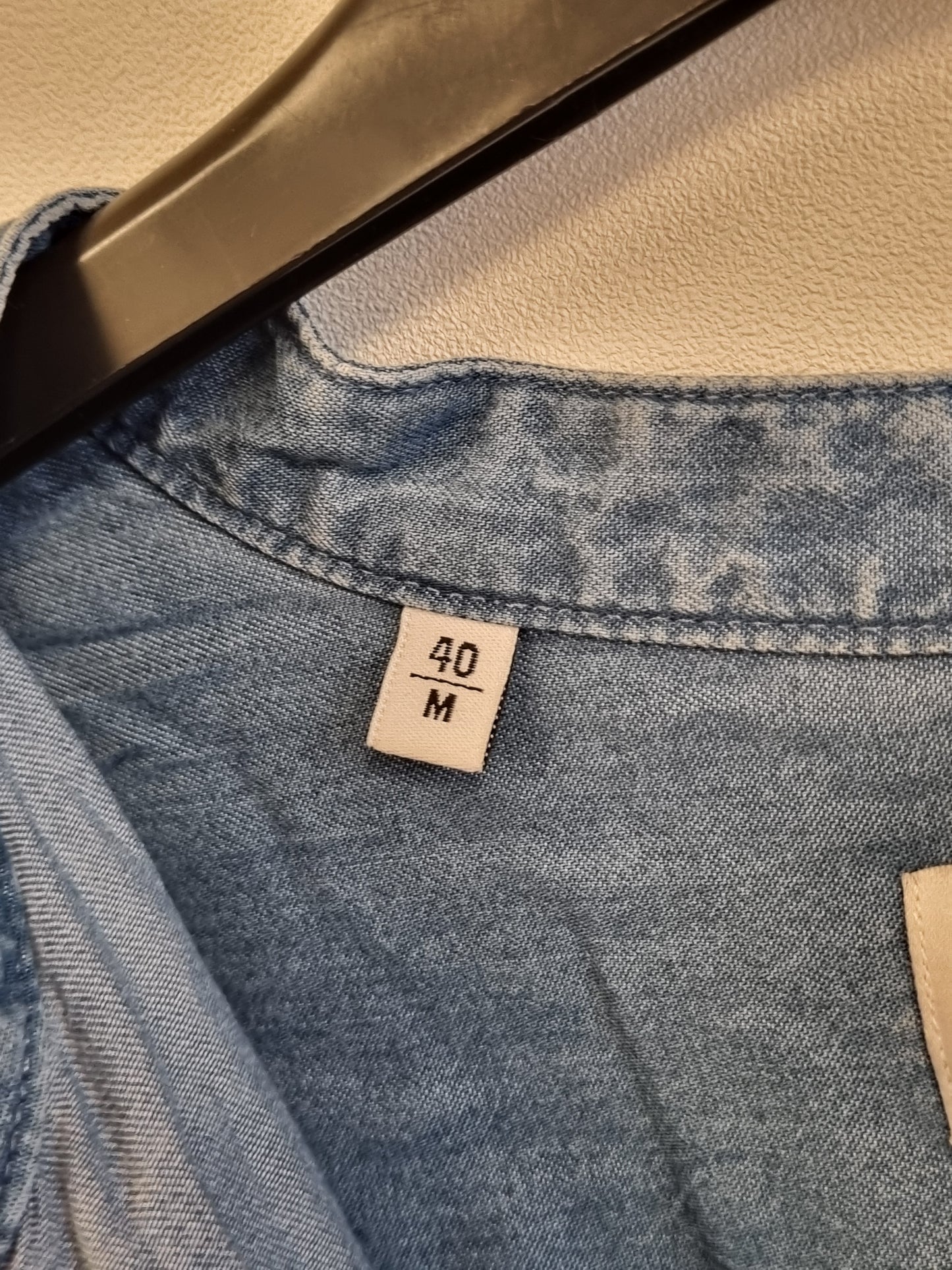 Denim skjorte - M