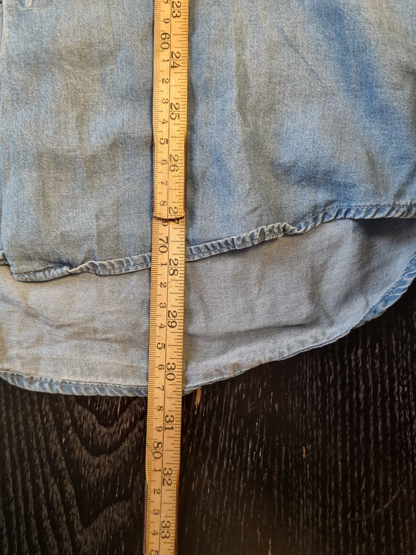 Denim skjorte - M