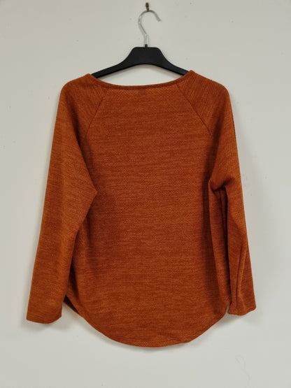 Oransj genser - M