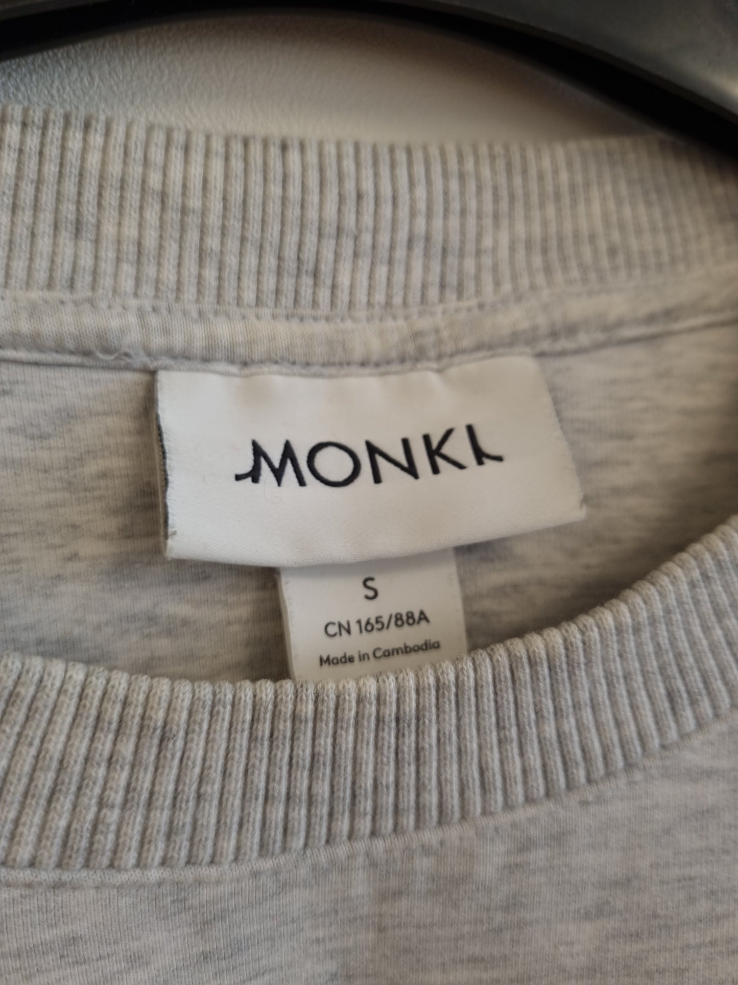 Cropped genser - S