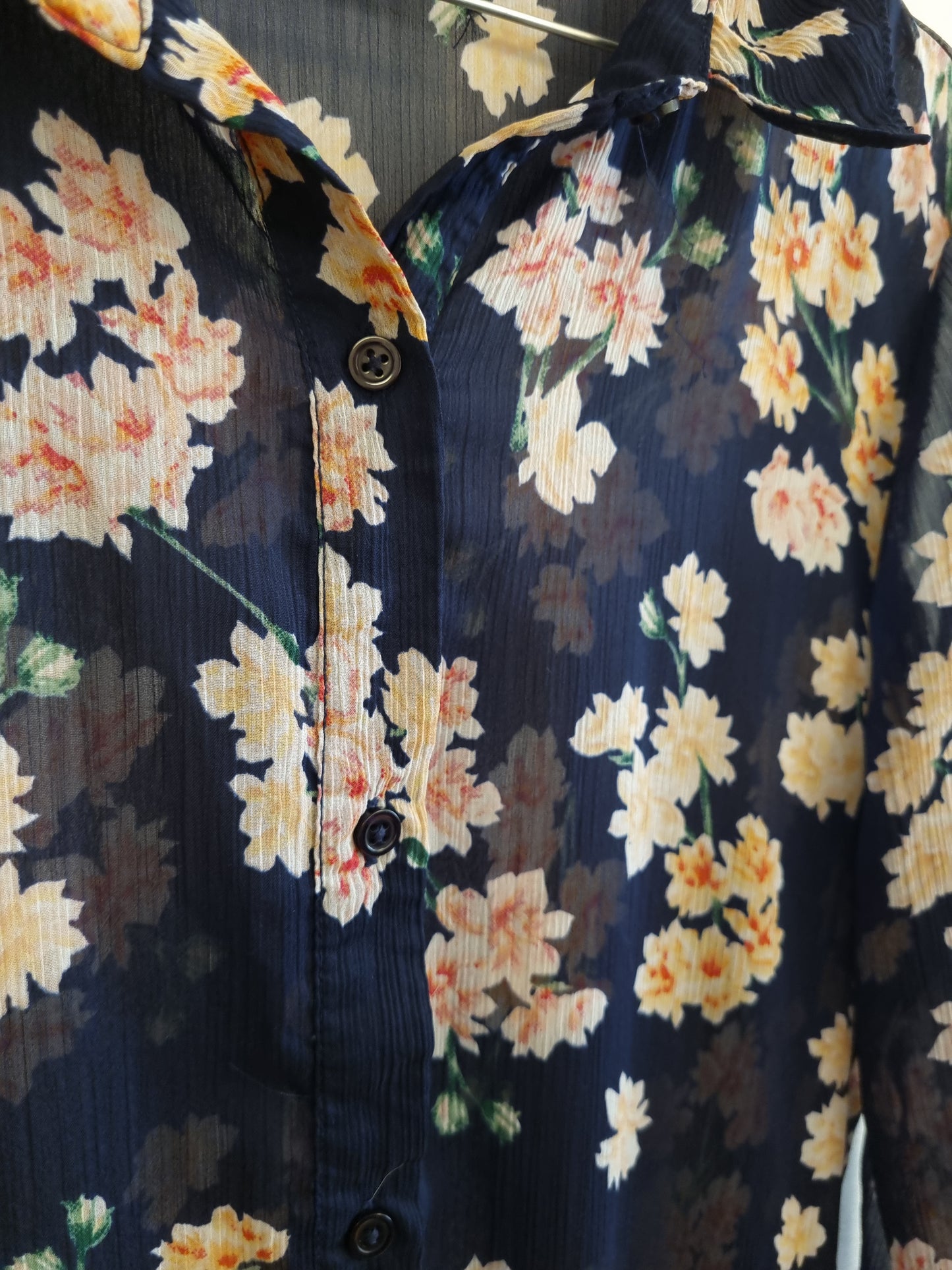 BikBok blomstret kjole - M