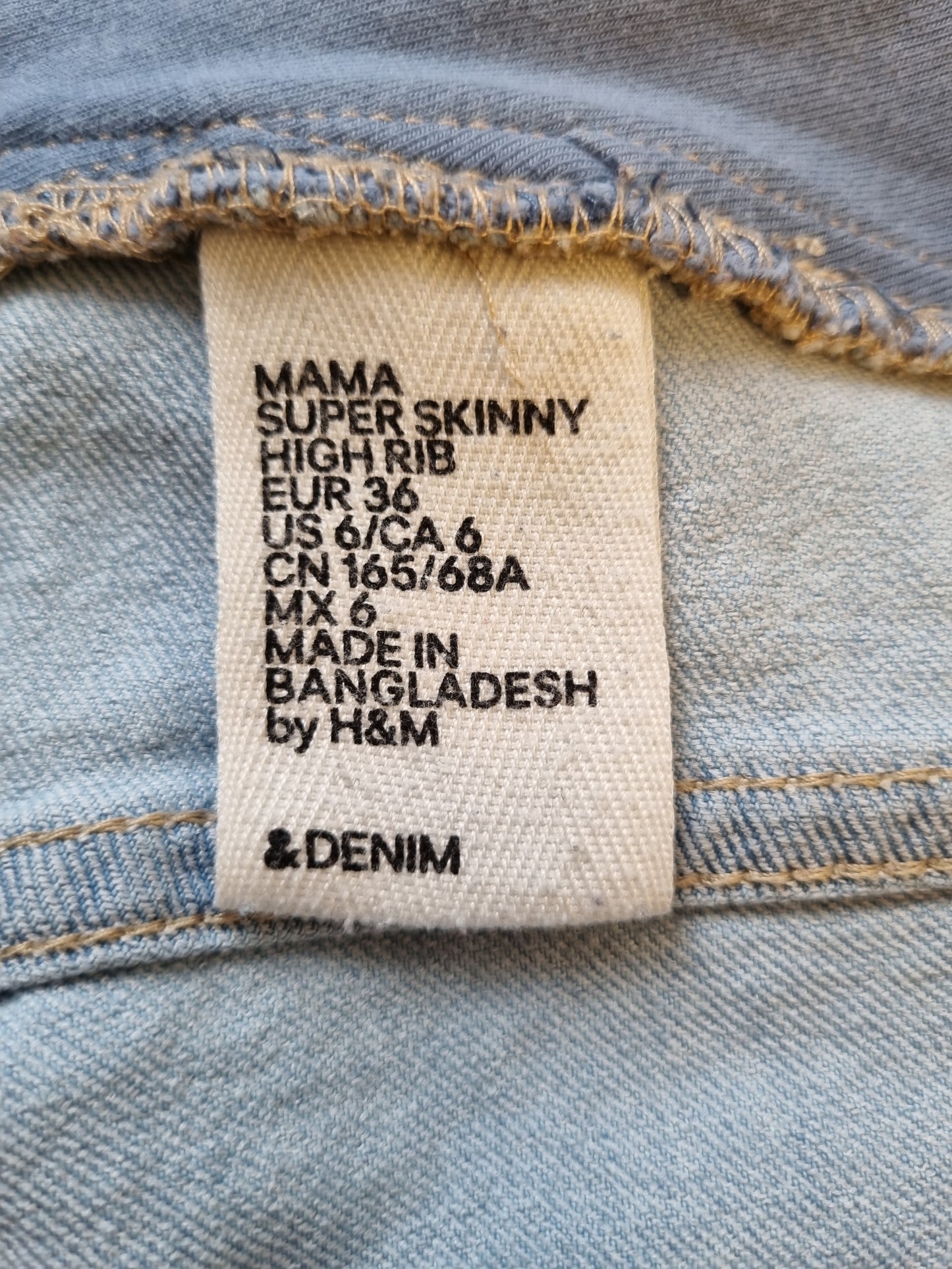 H&M Gravidjeans - S