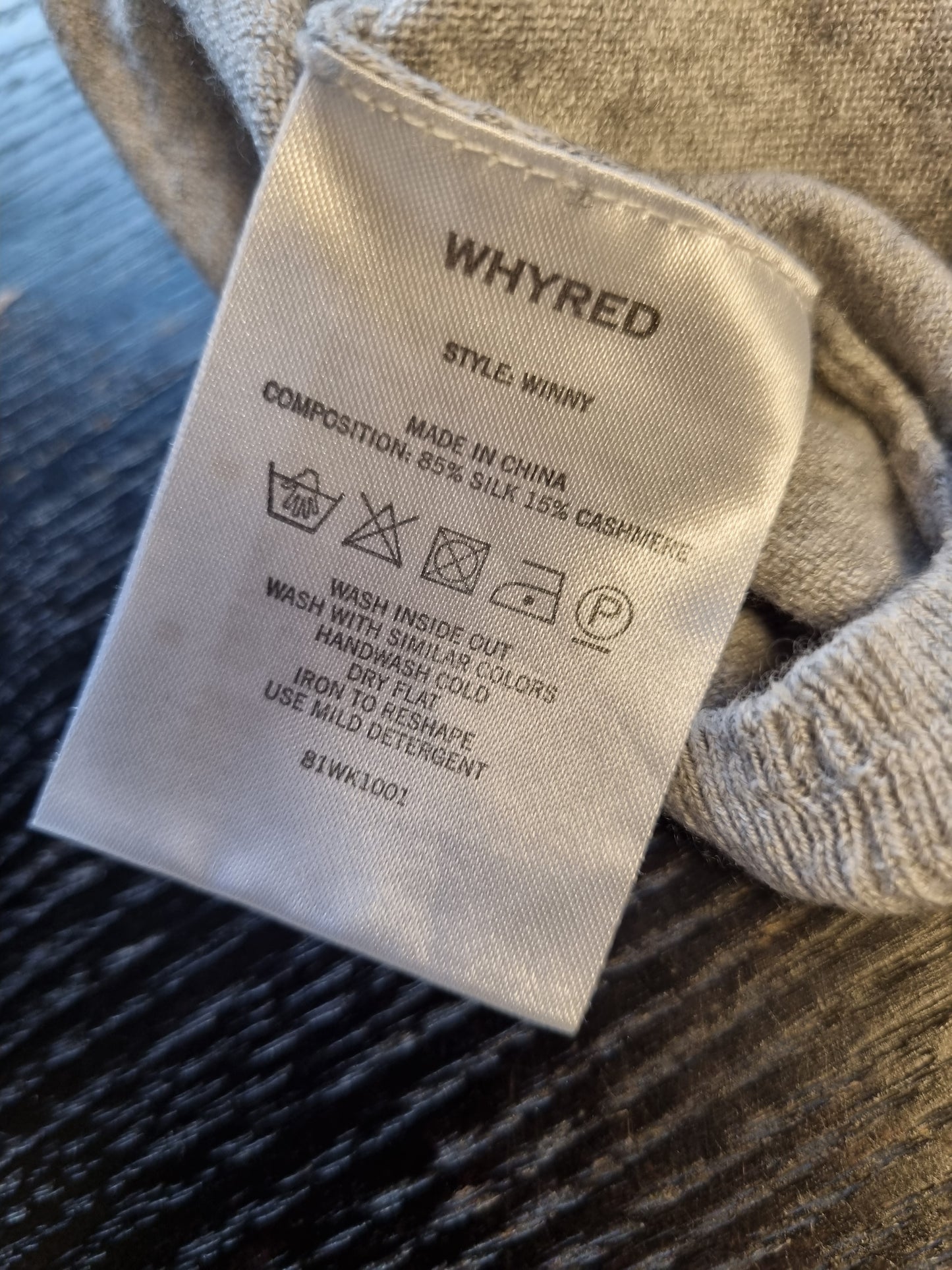 Whyred strikket kjole - S