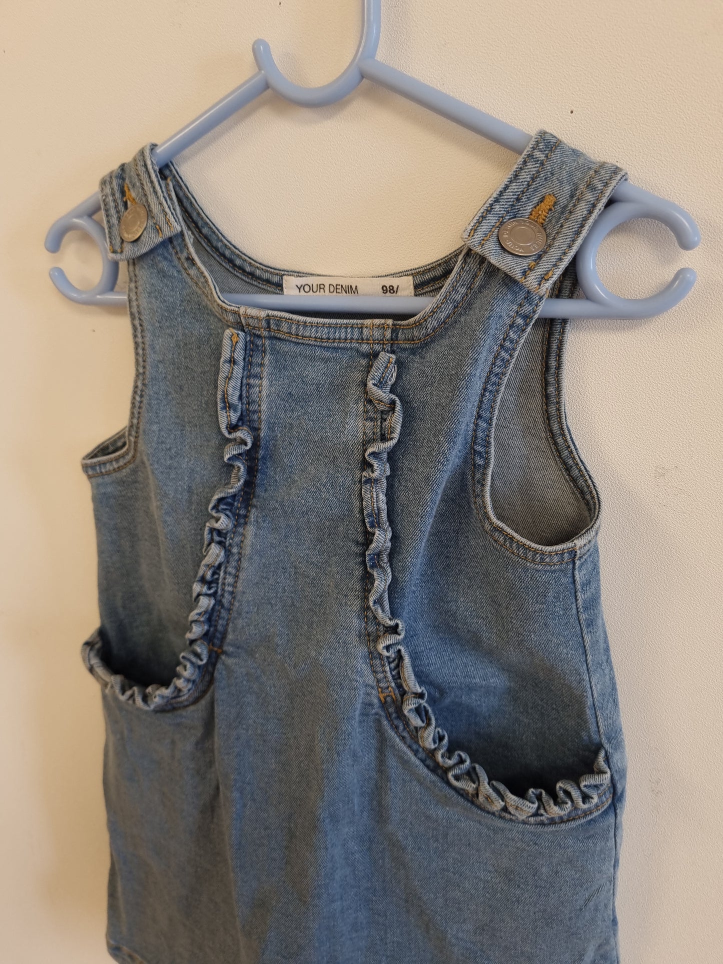 Denim kjole - 98/104