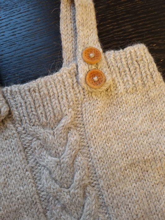 Hjemmestrikket romper - ca.68