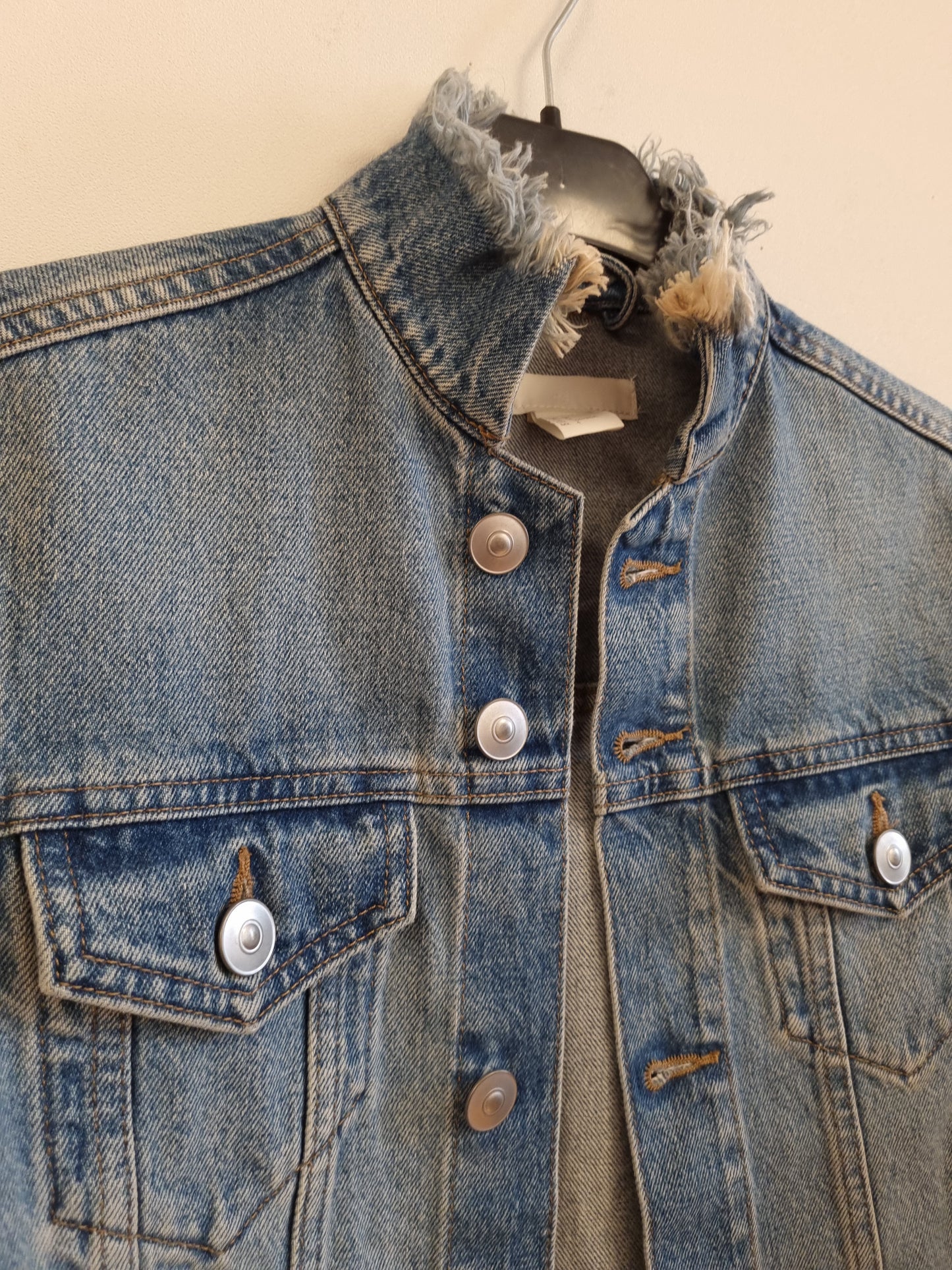 H&M Denimjakke - XS