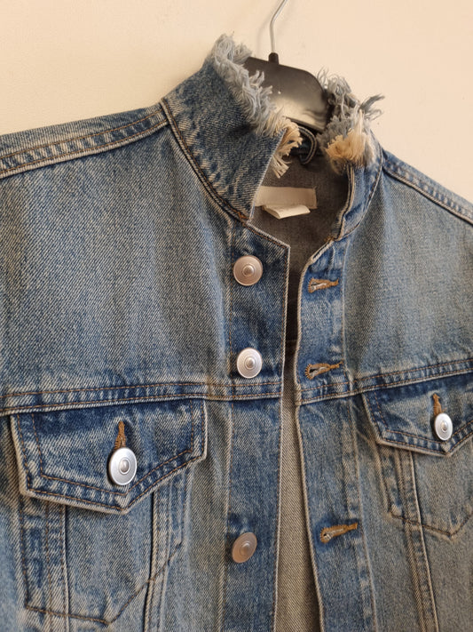 H&M Denimjakke - XS