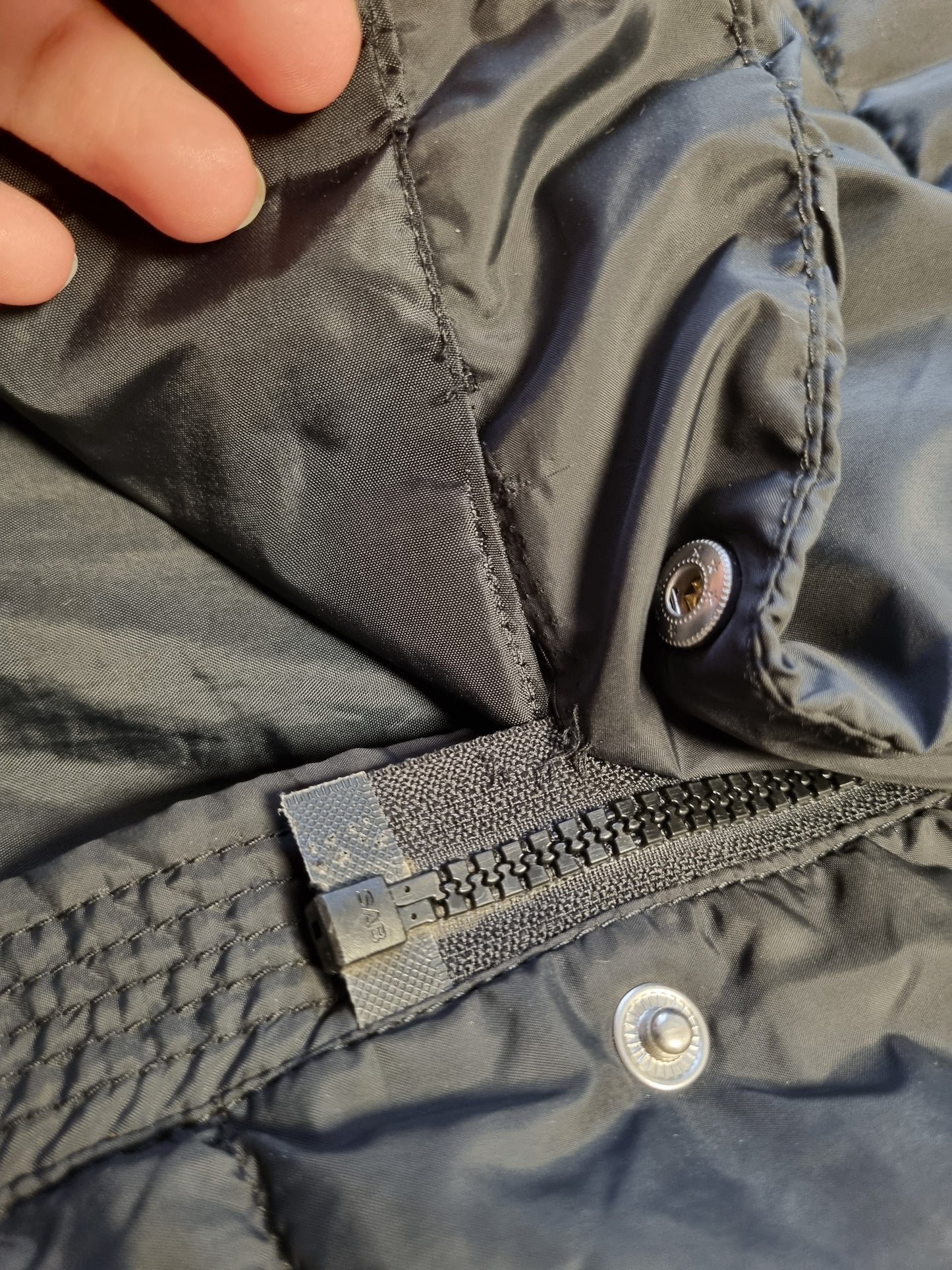 H&M Lang boblejakke - 152