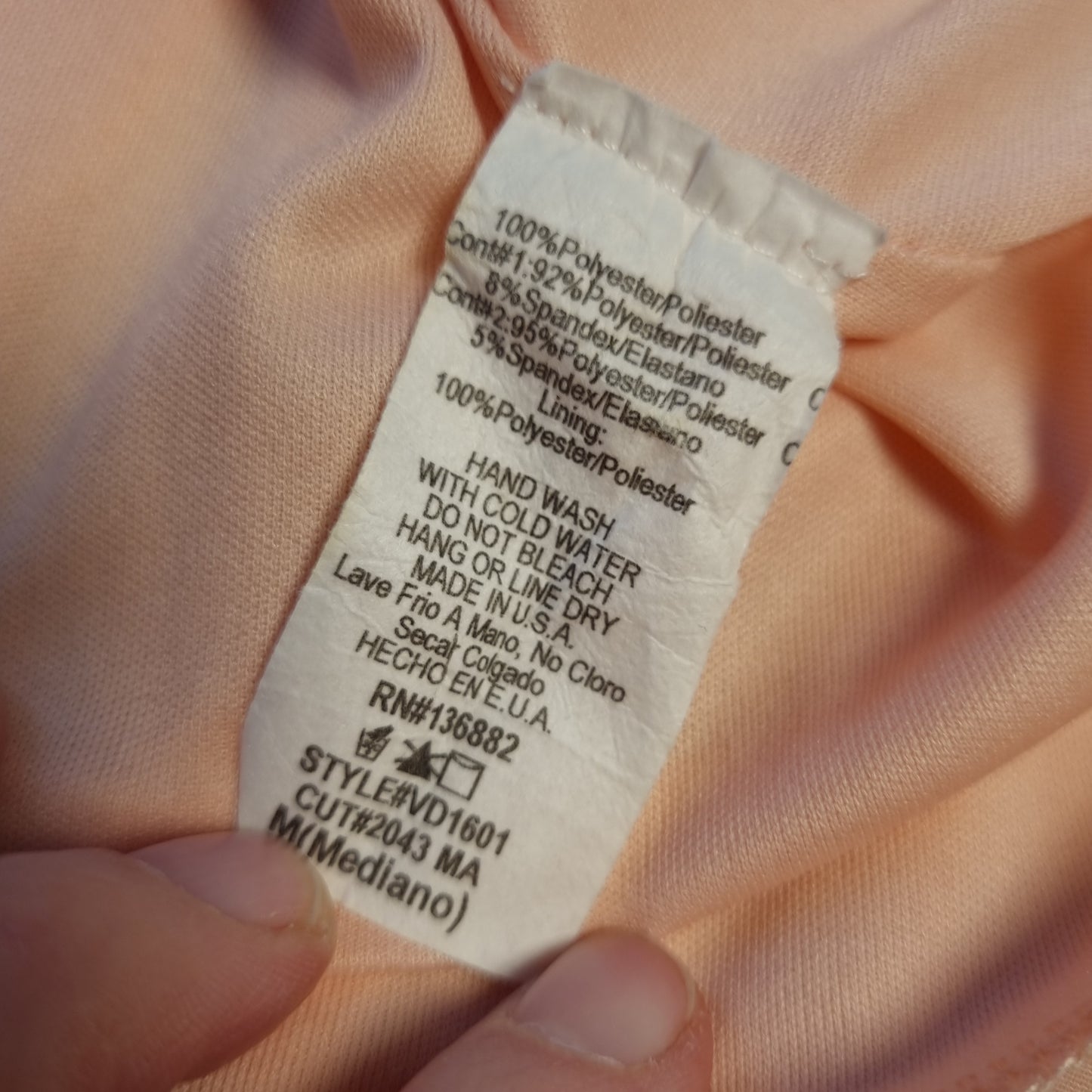 Stroppeløs kjole i vintage stil - M