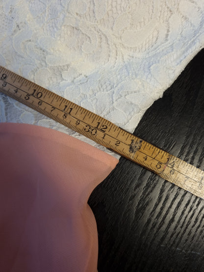 Stroppeløs kjole i vintage stil - M