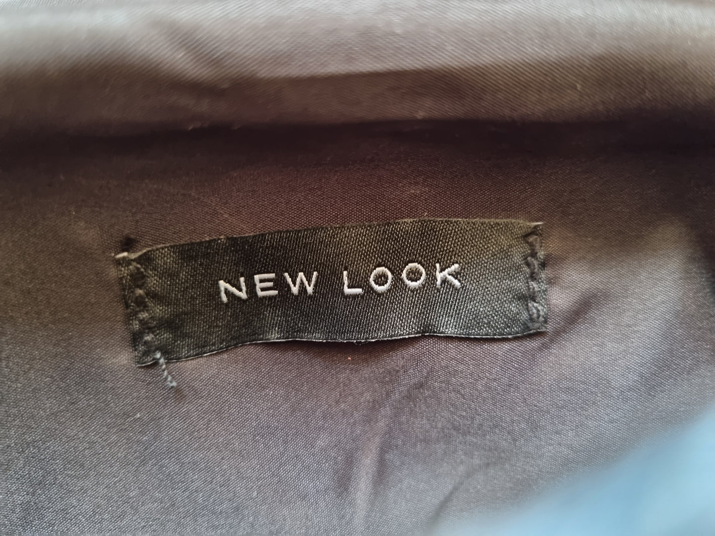 Blå denim veske