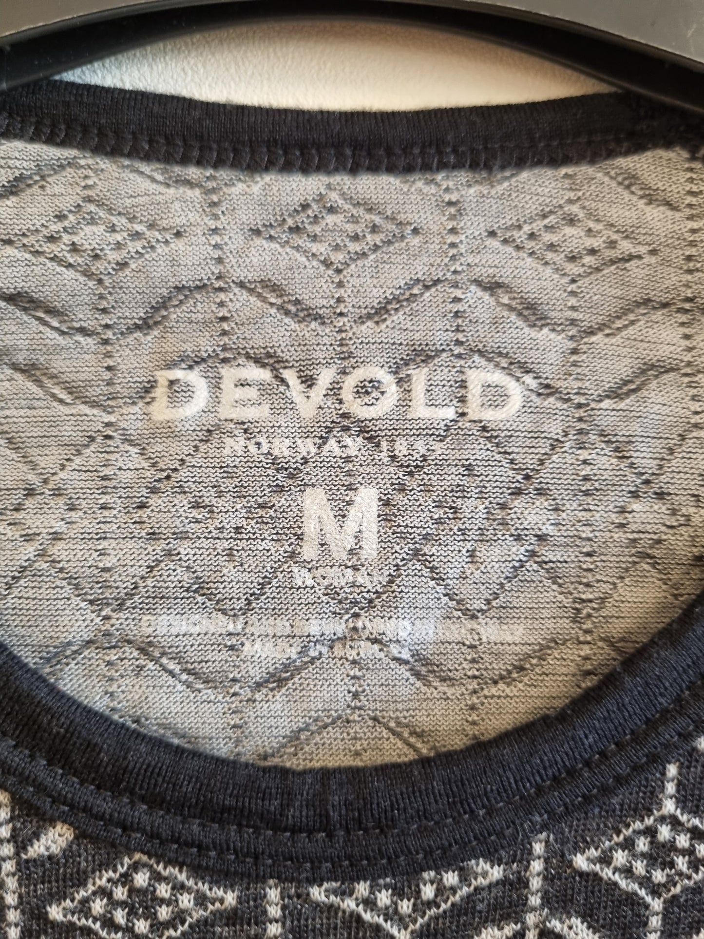 Devold merinoull trøye - M