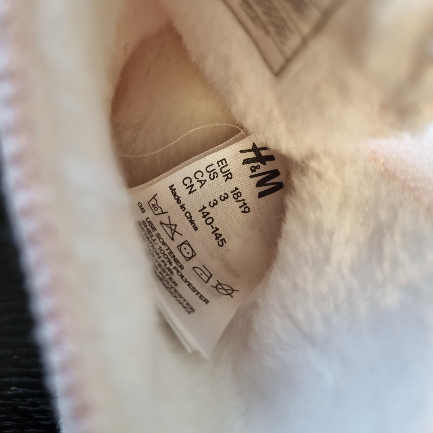 H&M tøfler rosa (18/19)