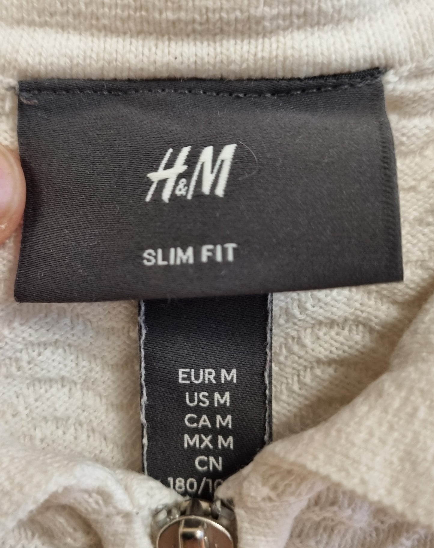H&M Slim fit t-skjorte - M