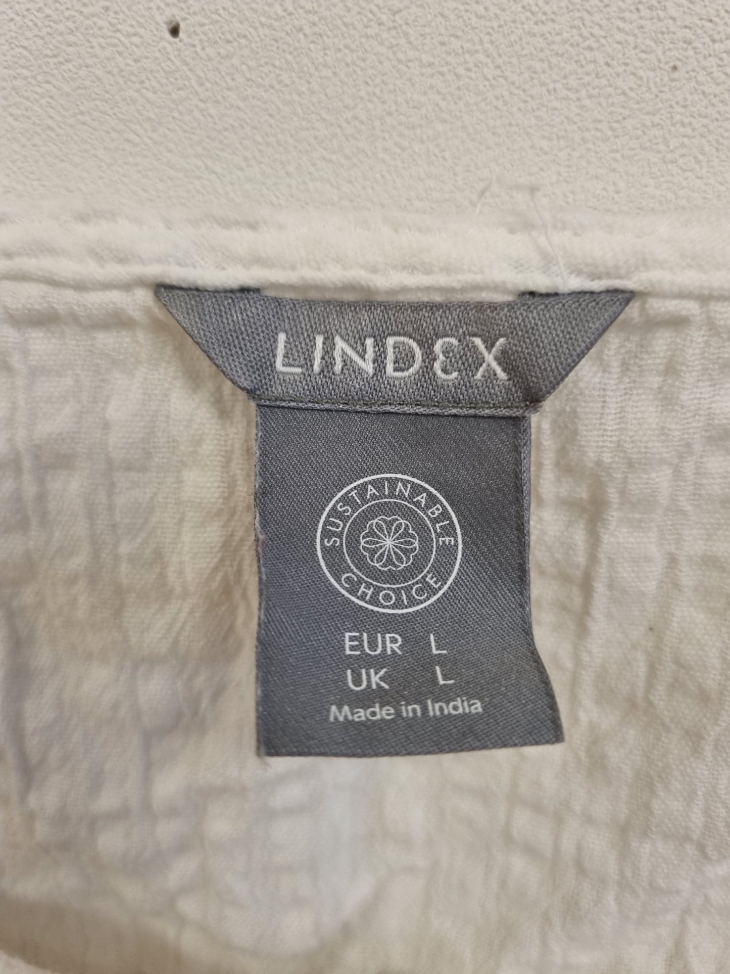 Lindex bomullsskjorte - L