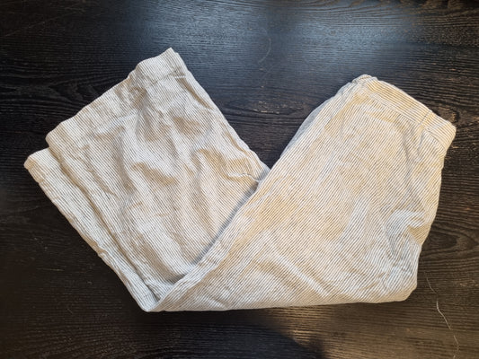 Lindex cropped linbukse - L