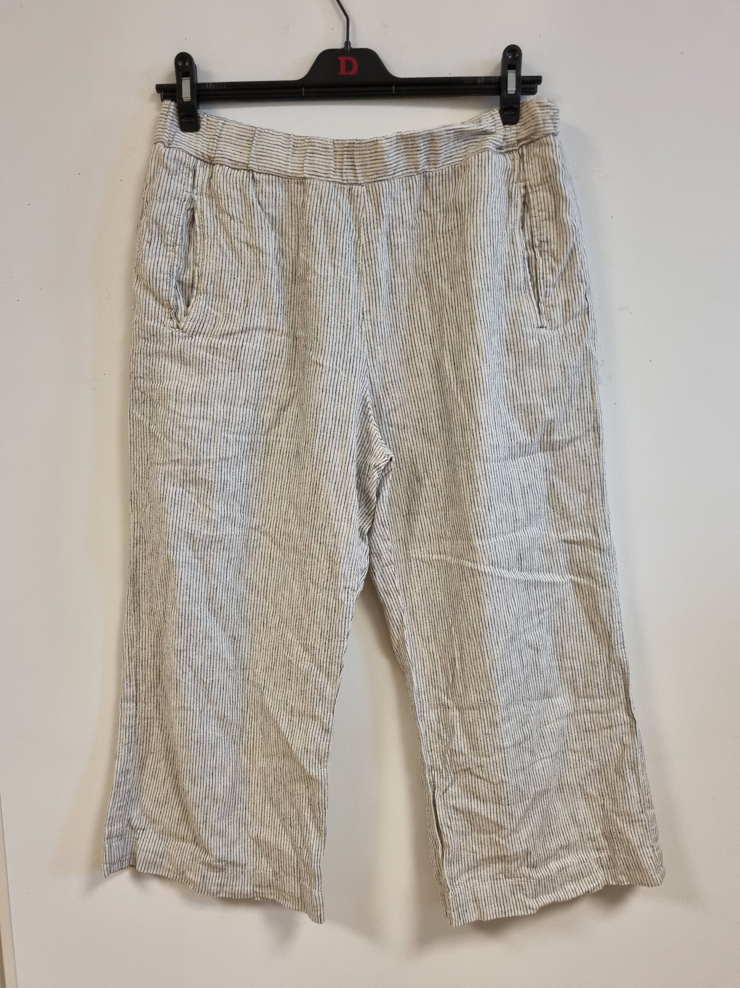 Lindex cropped linbukse - L