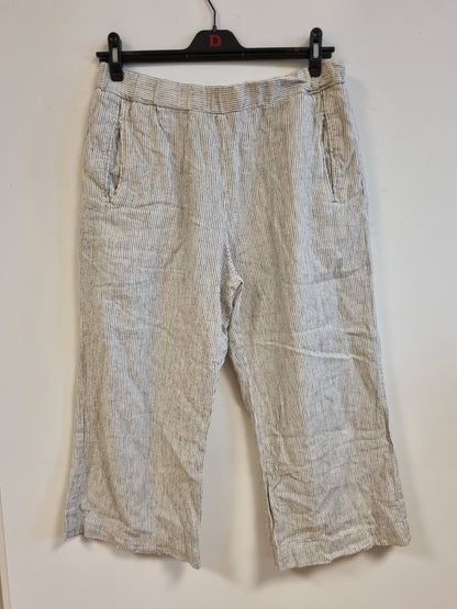 Lindex cropped linbukse - L
