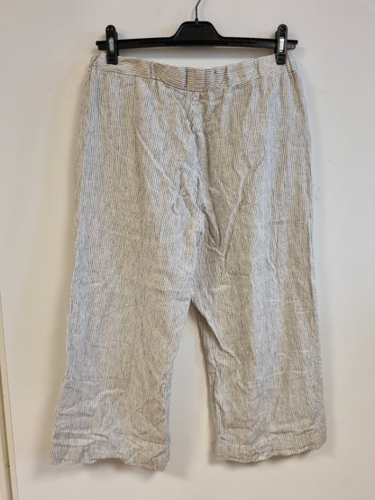 Lindex cropped linbukse - L