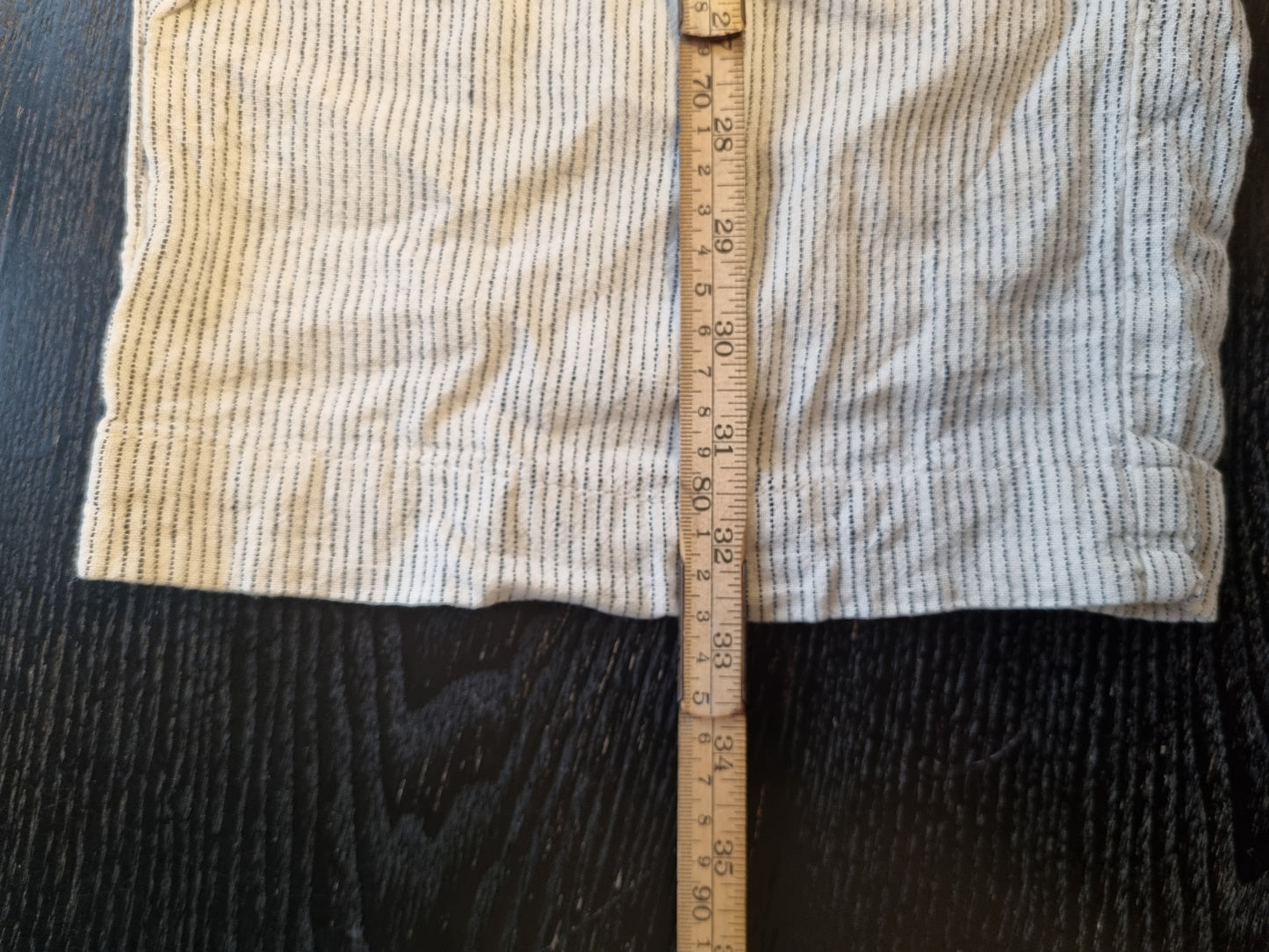 Lindex cropped linbukse - L