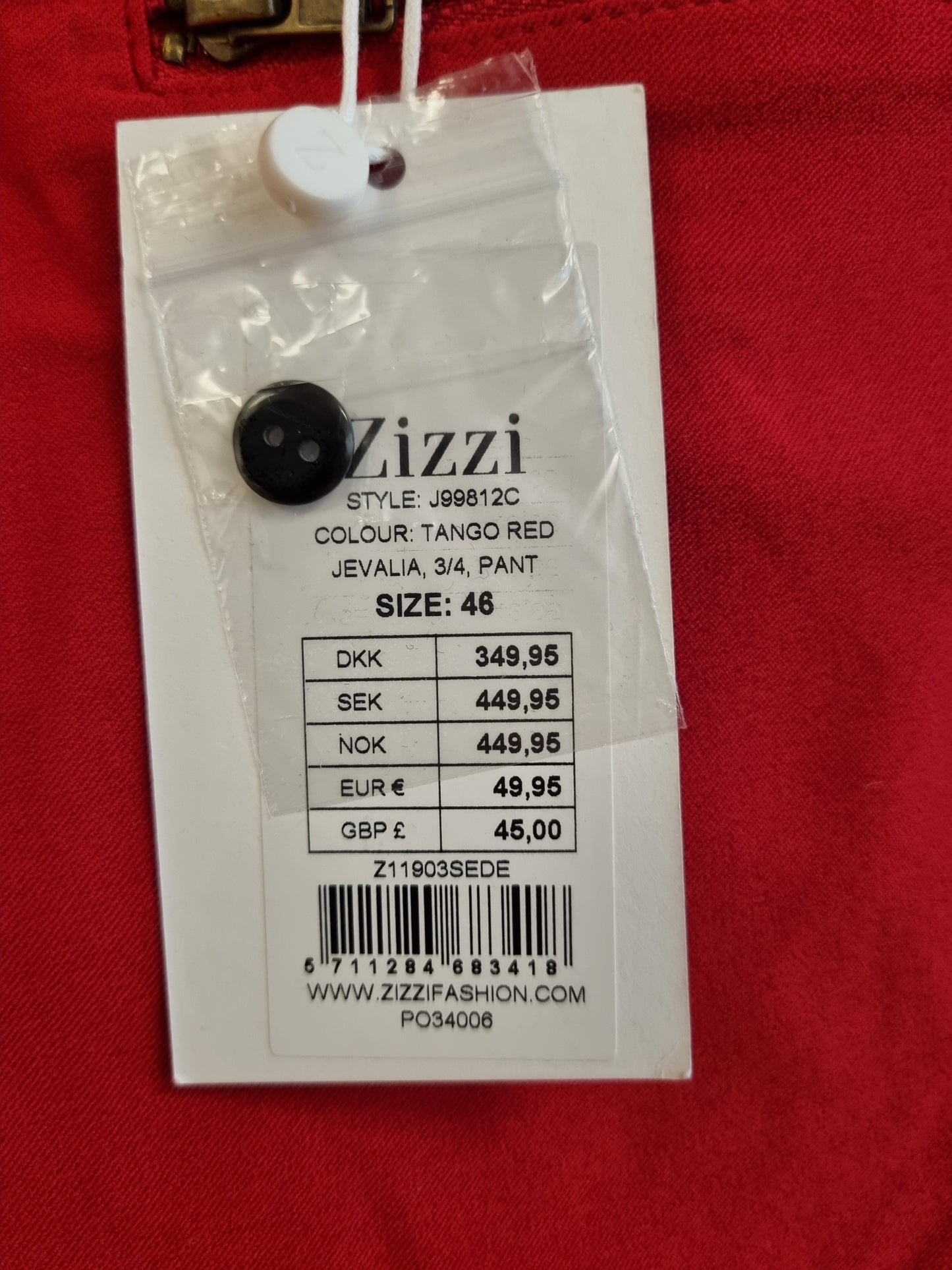 NY! Zizzi capribukse - L